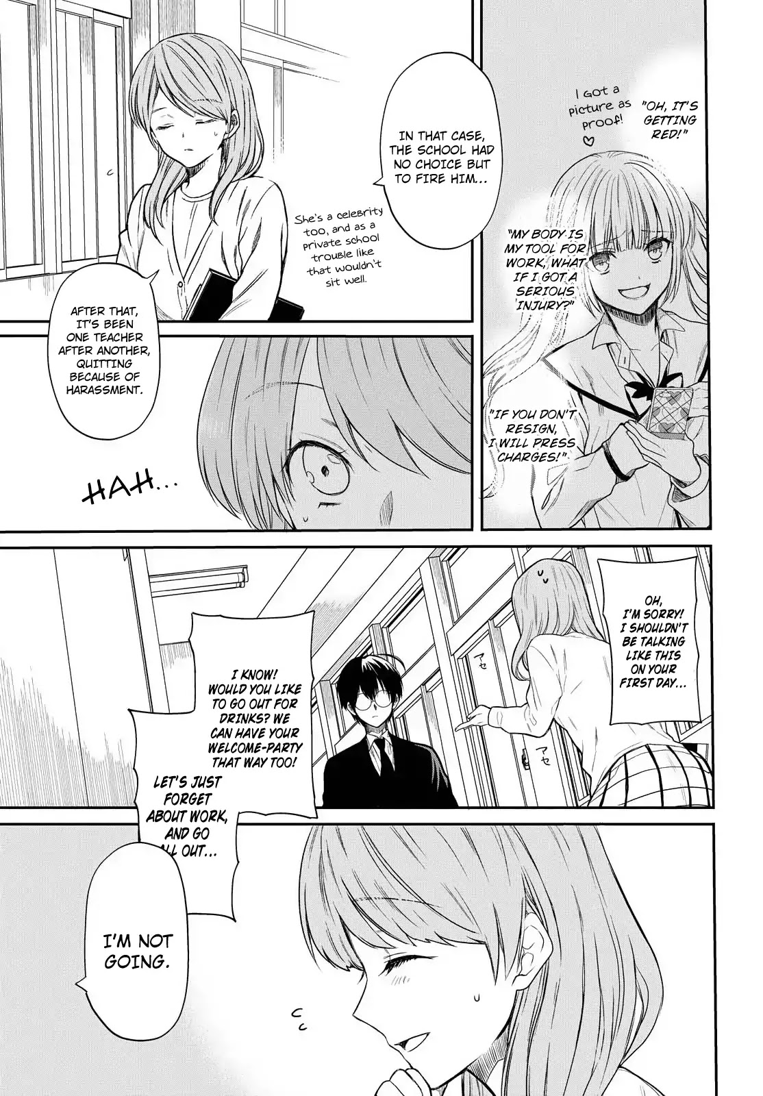 1-nen A-gumi no Monster chapter 1 page 22