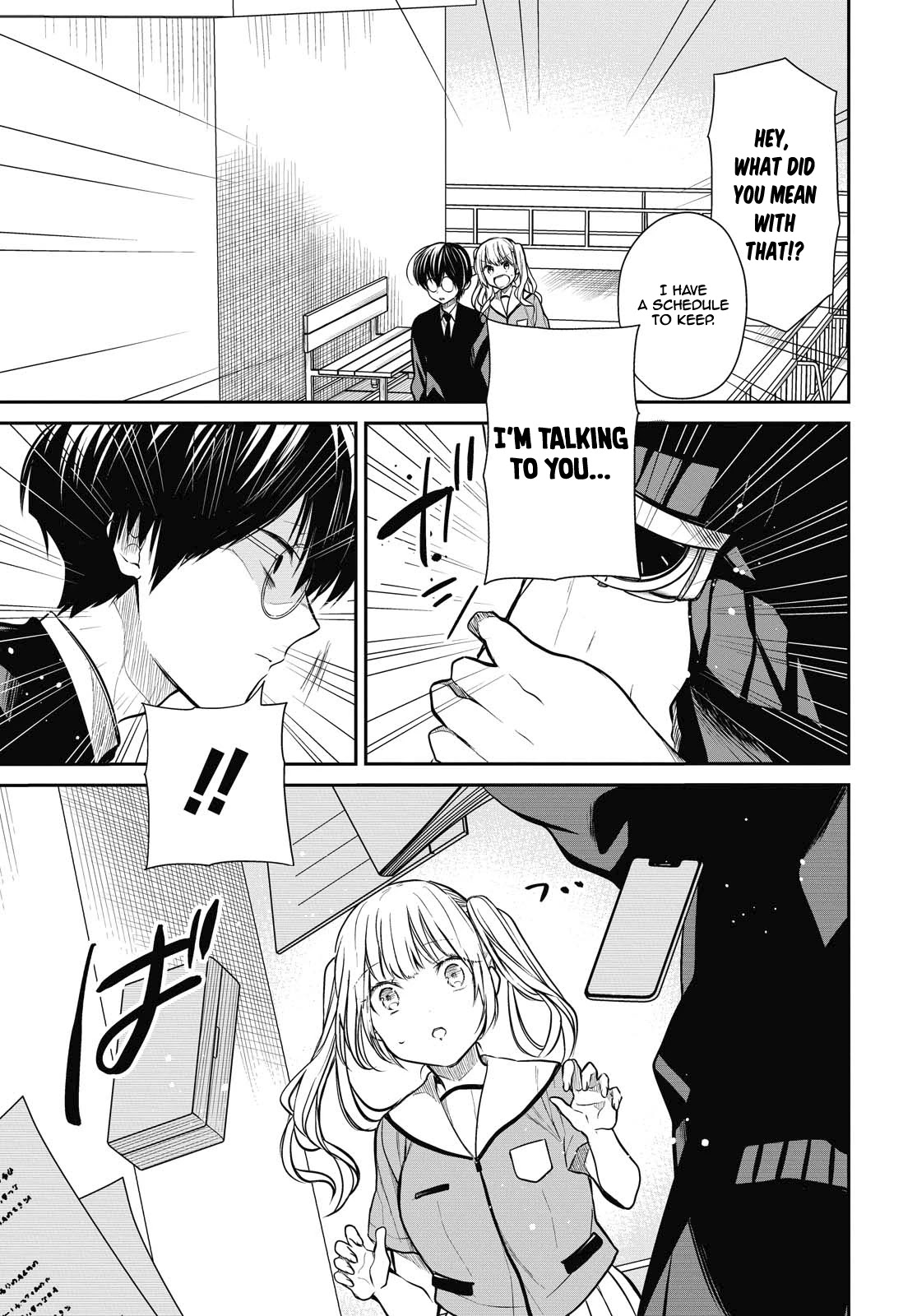 1-nen A-gumi no Monster chapter 28 page 15