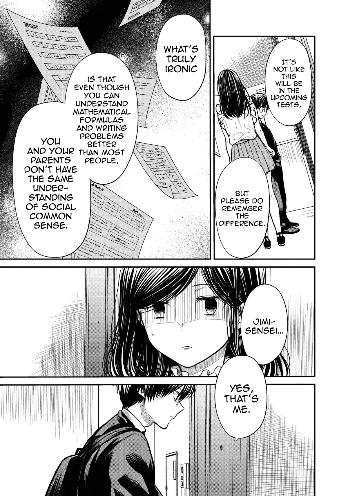 1-nen A-gumi no Monster chapter 32 page 25