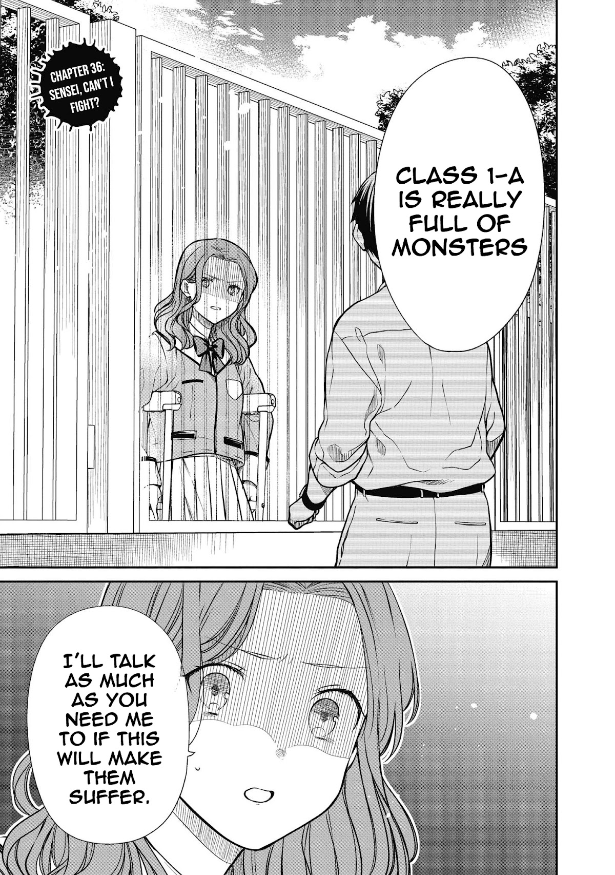 1-nen A-gumi no Monster chapter 36 page 2