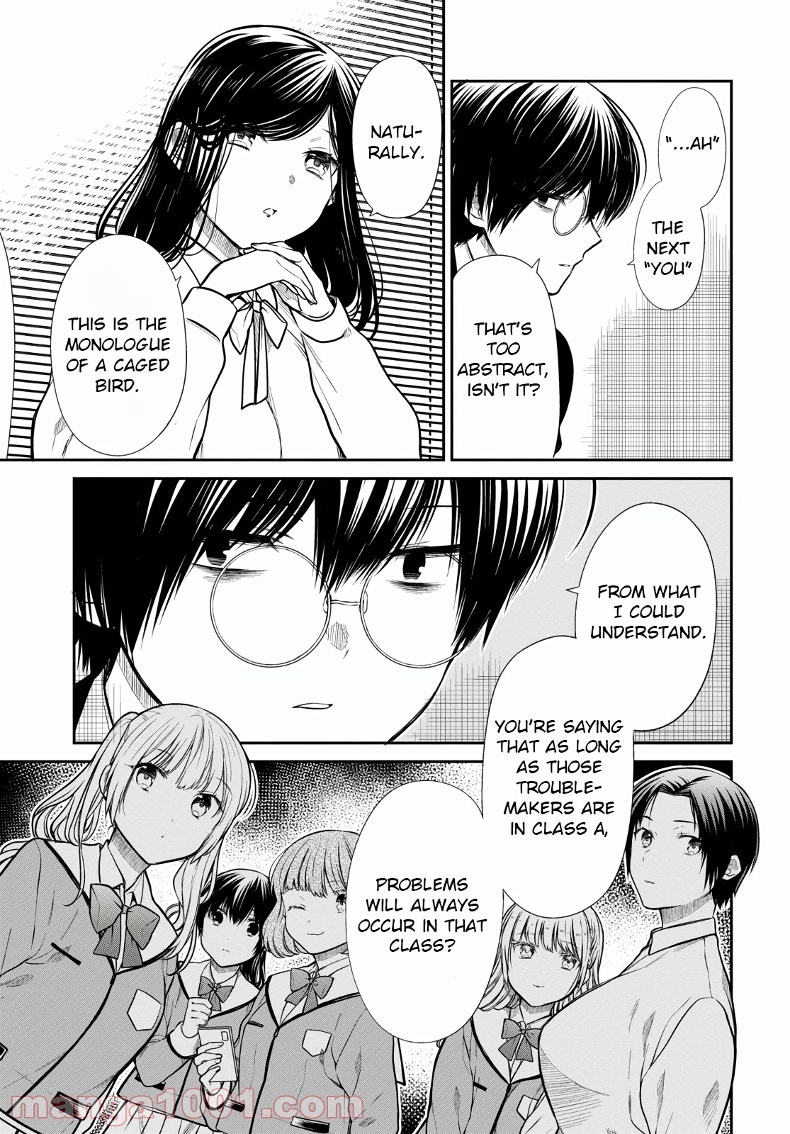 1-nen A-gumi no Monster chapter 46 page 4