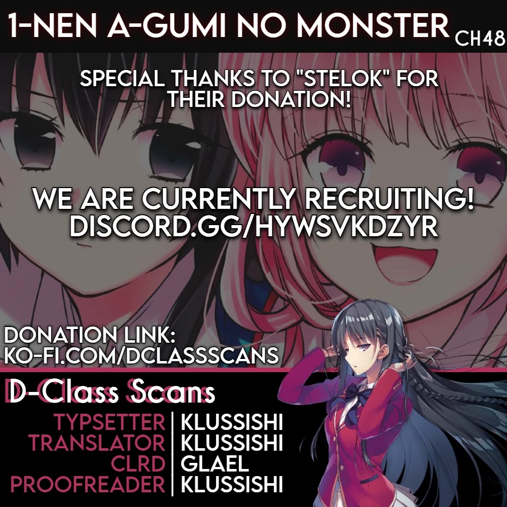 1-nen A-gumi no Monster chapter 48 page 2