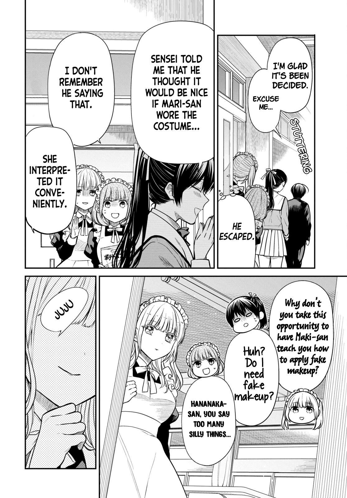 1-nen A-gumi no Monster chapter 54 page 8