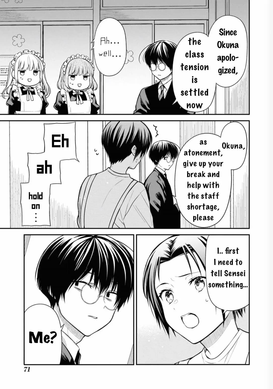 1-nen A-gumi no Monster chapter 65 page 18