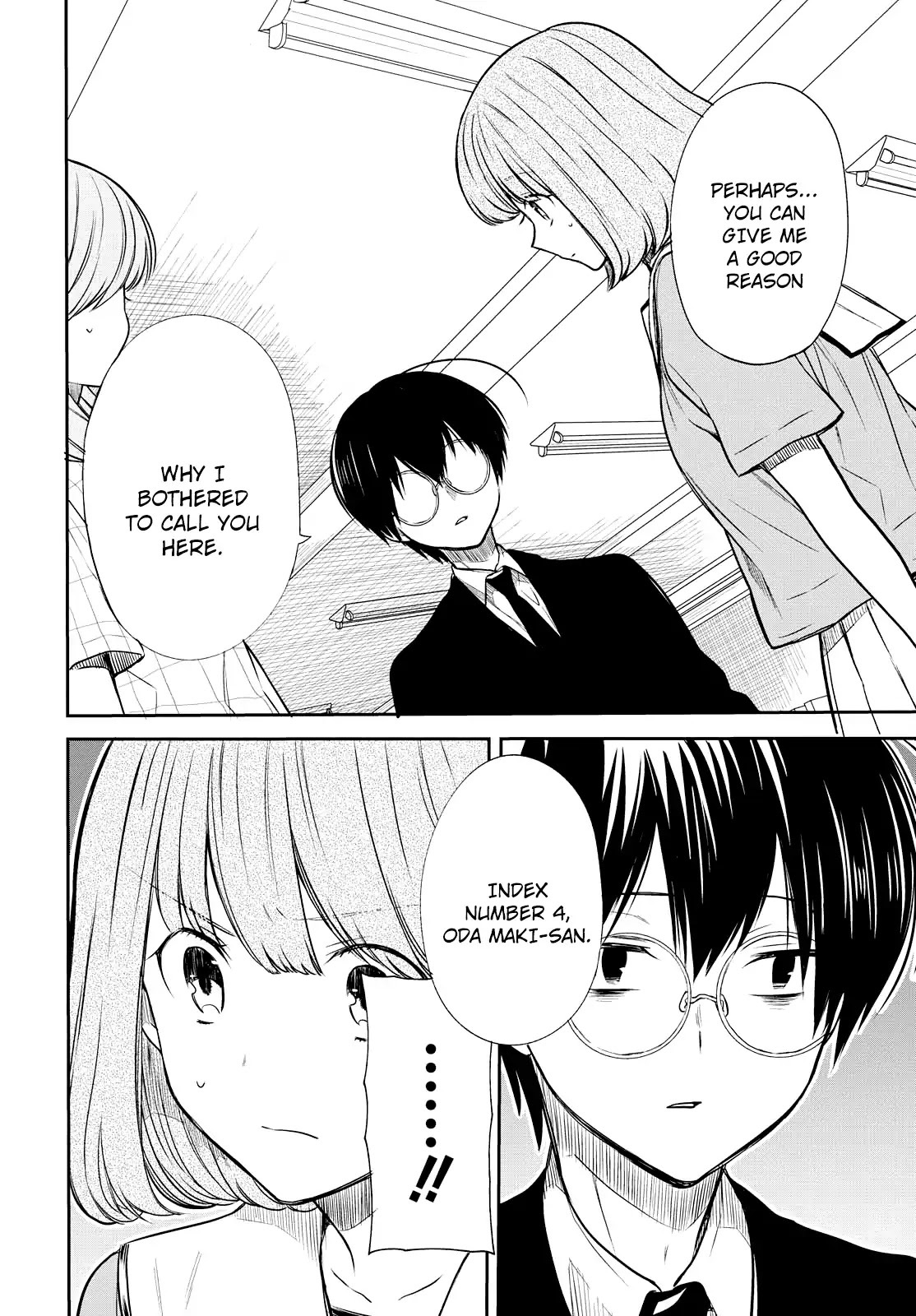 1-nen A-gumi no Monster chapter 9 page 4