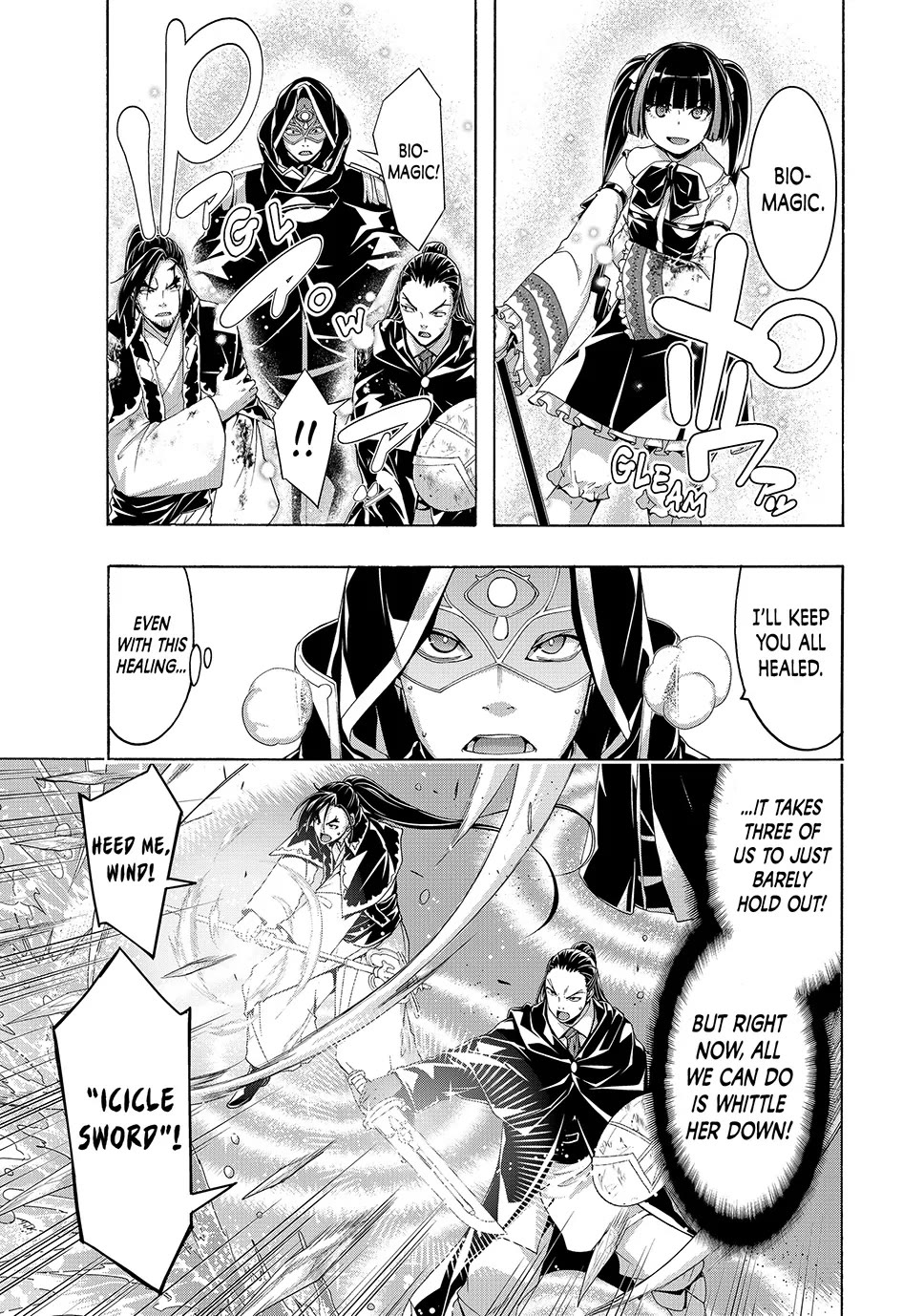 100-man no Inochi no Ue ni Ore wa Tatte Iru chapter 103 page 14