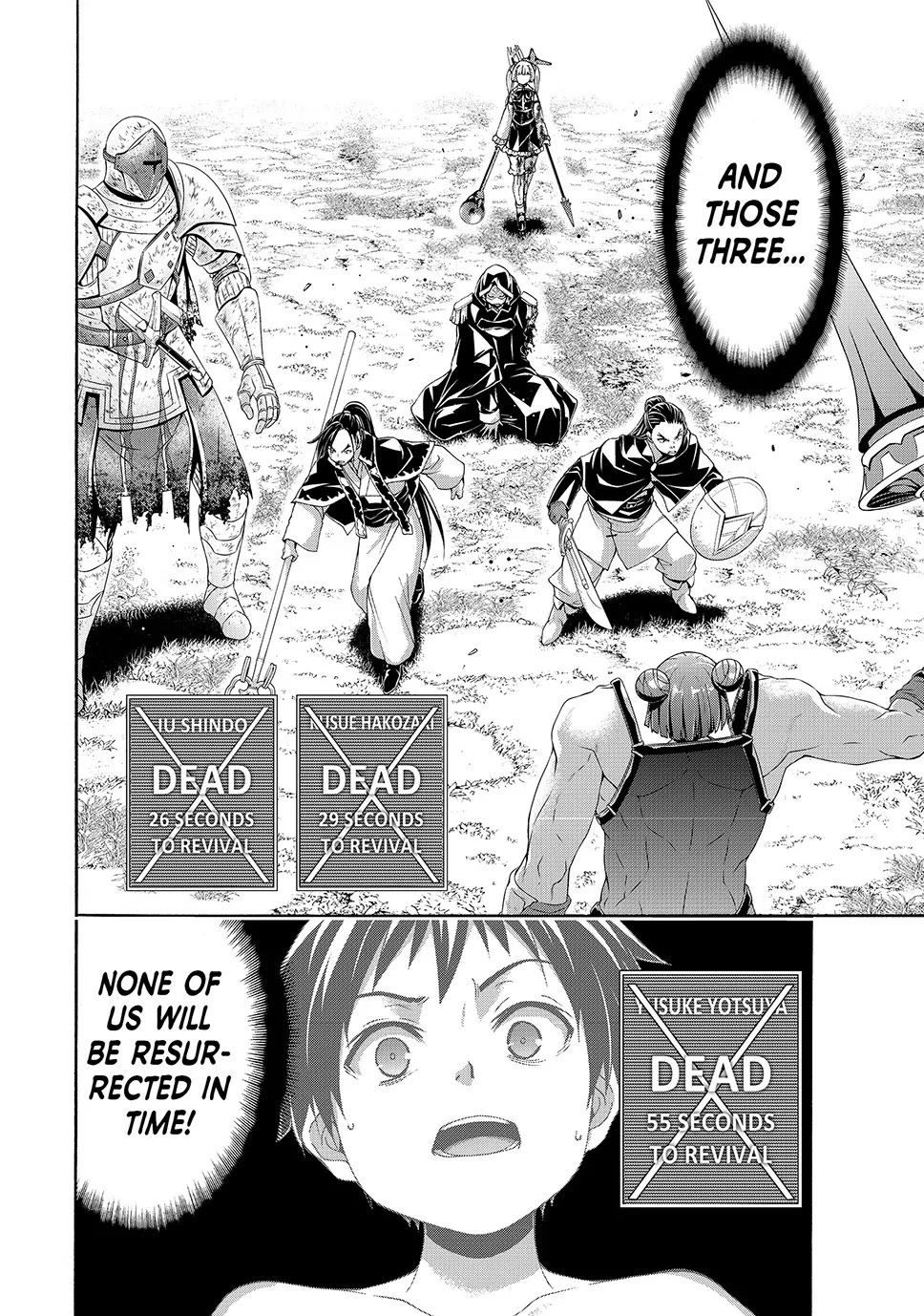 100-man no Inochi no Ue ni Ore wa Tatte Iru chapter 103 page 35