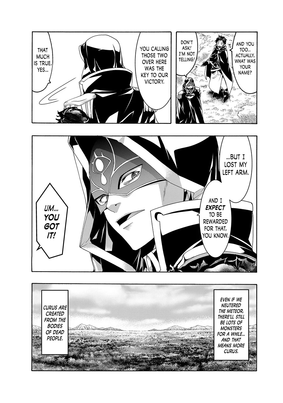 100-man no Inochi no Ue ni Ore wa Tatte Iru chapter 105 page 13