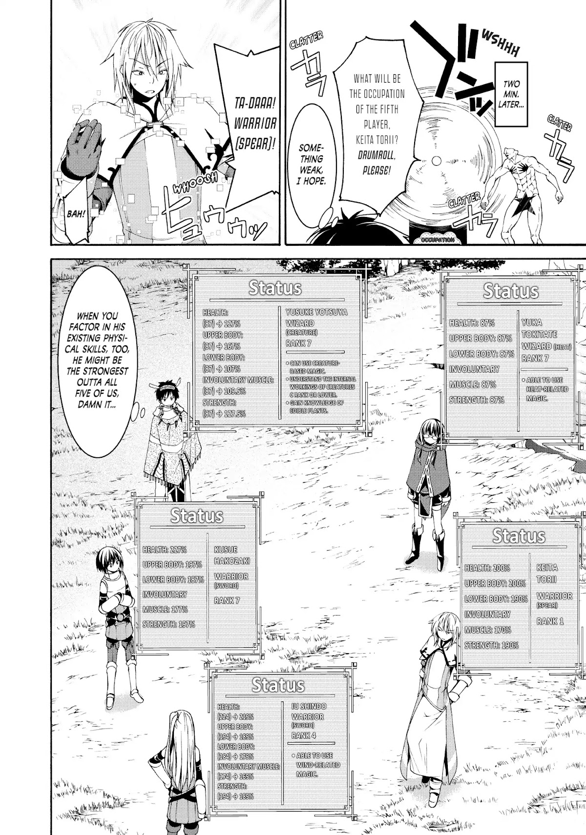 100-man no Inochi no Ue ni Ore wa Tatte Iru chapter 13 page 2