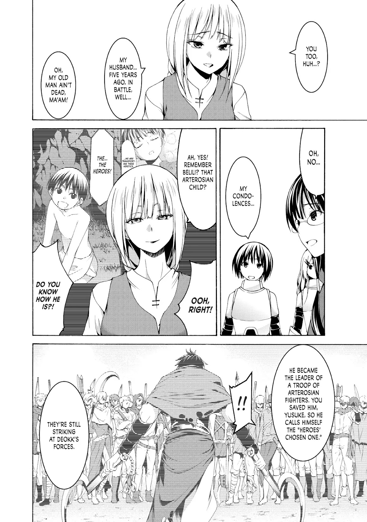 100-man no Inochi no Ue ni Ore wa Tatte Iru chapter 13 page 24