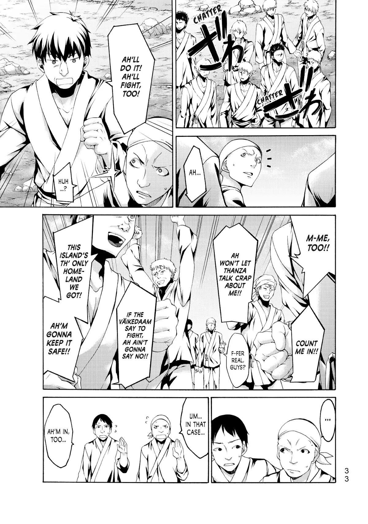 100-man no Inochi no Ue ni Ore wa Tatte Iru chapter 15 page 34