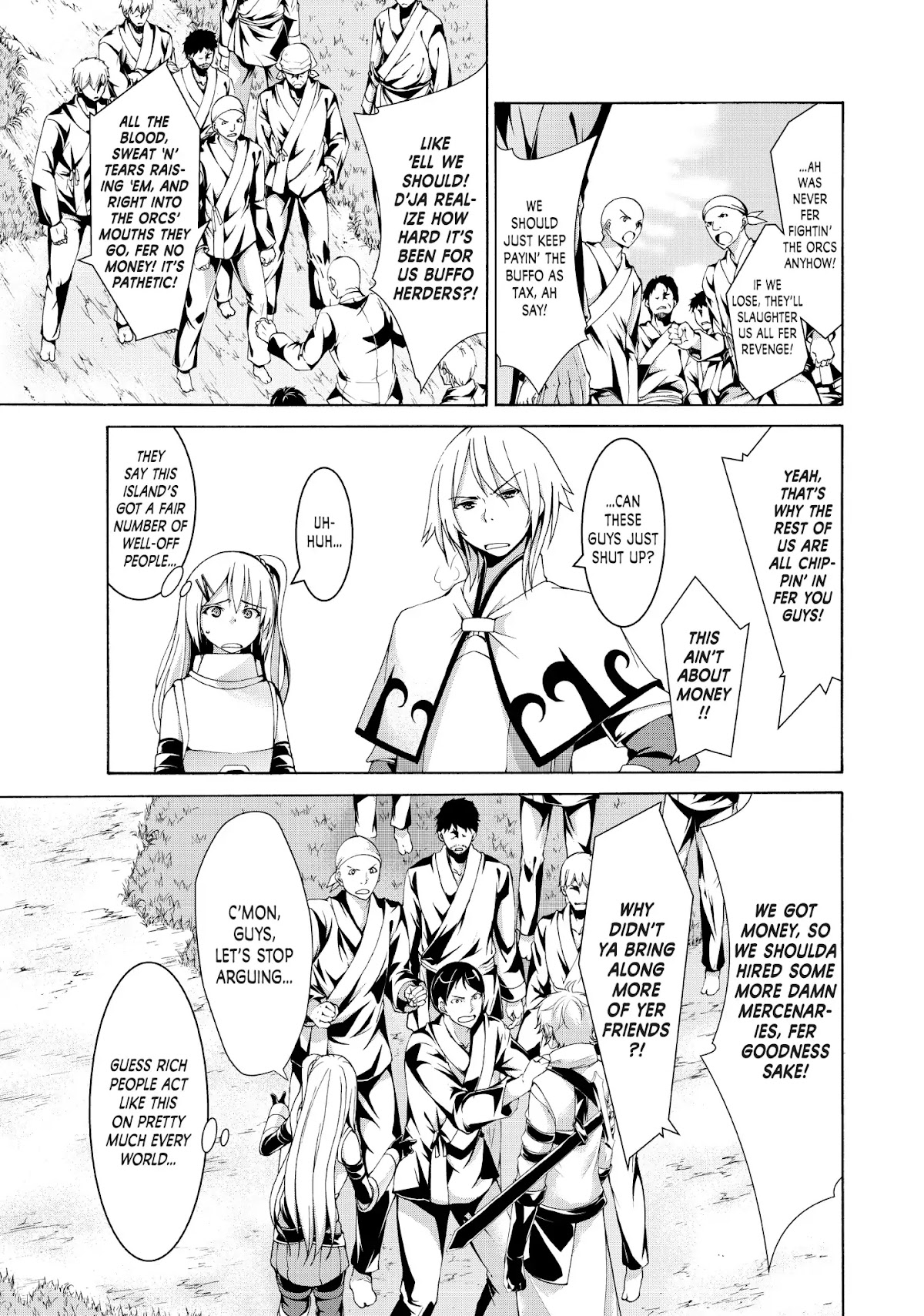 100-man no Inochi no Ue ni Ore wa Tatte Iru chapter 15 page 8