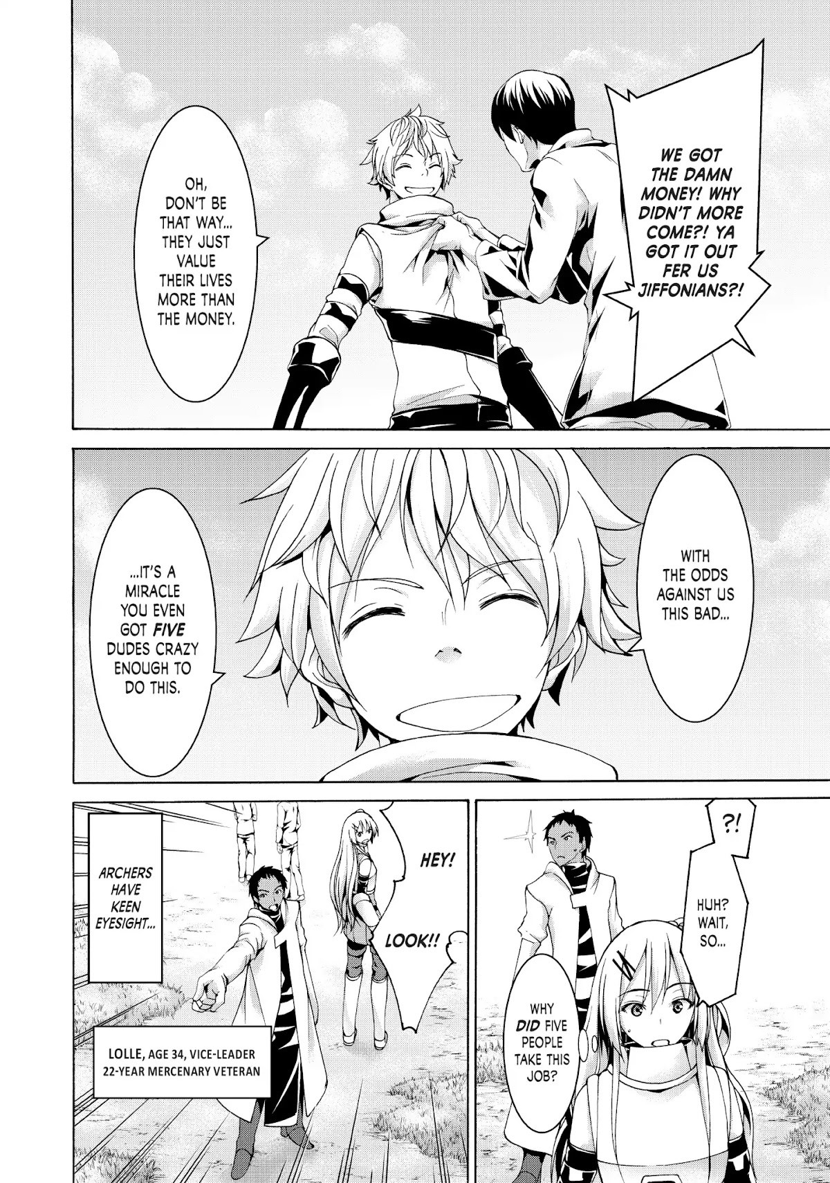 100-man no Inochi no Ue ni Ore wa Tatte Iru chapter 15 page 9