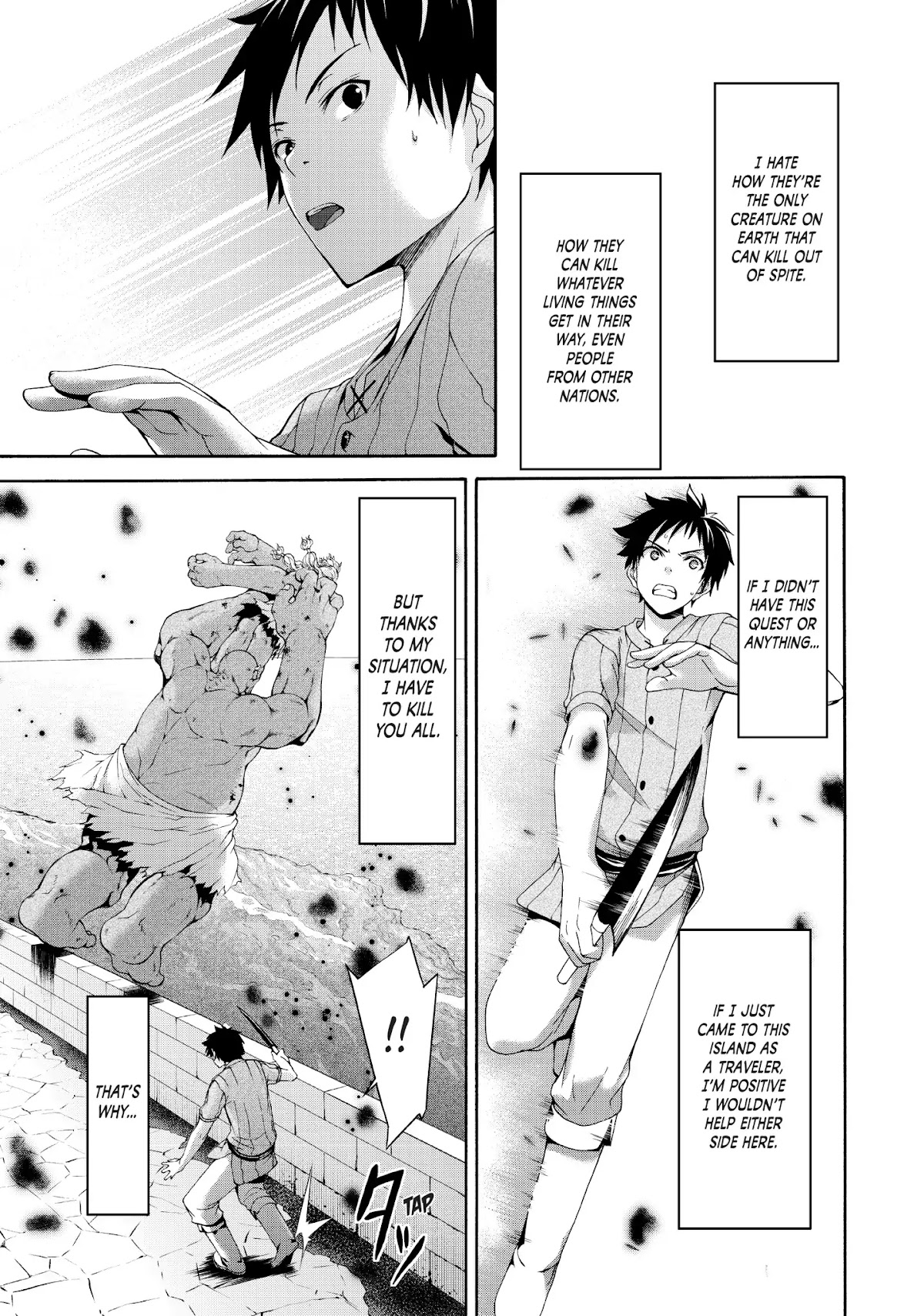 100-man no Inochi no Ue ni Ore wa Tatte Iru chapter 22 page 9