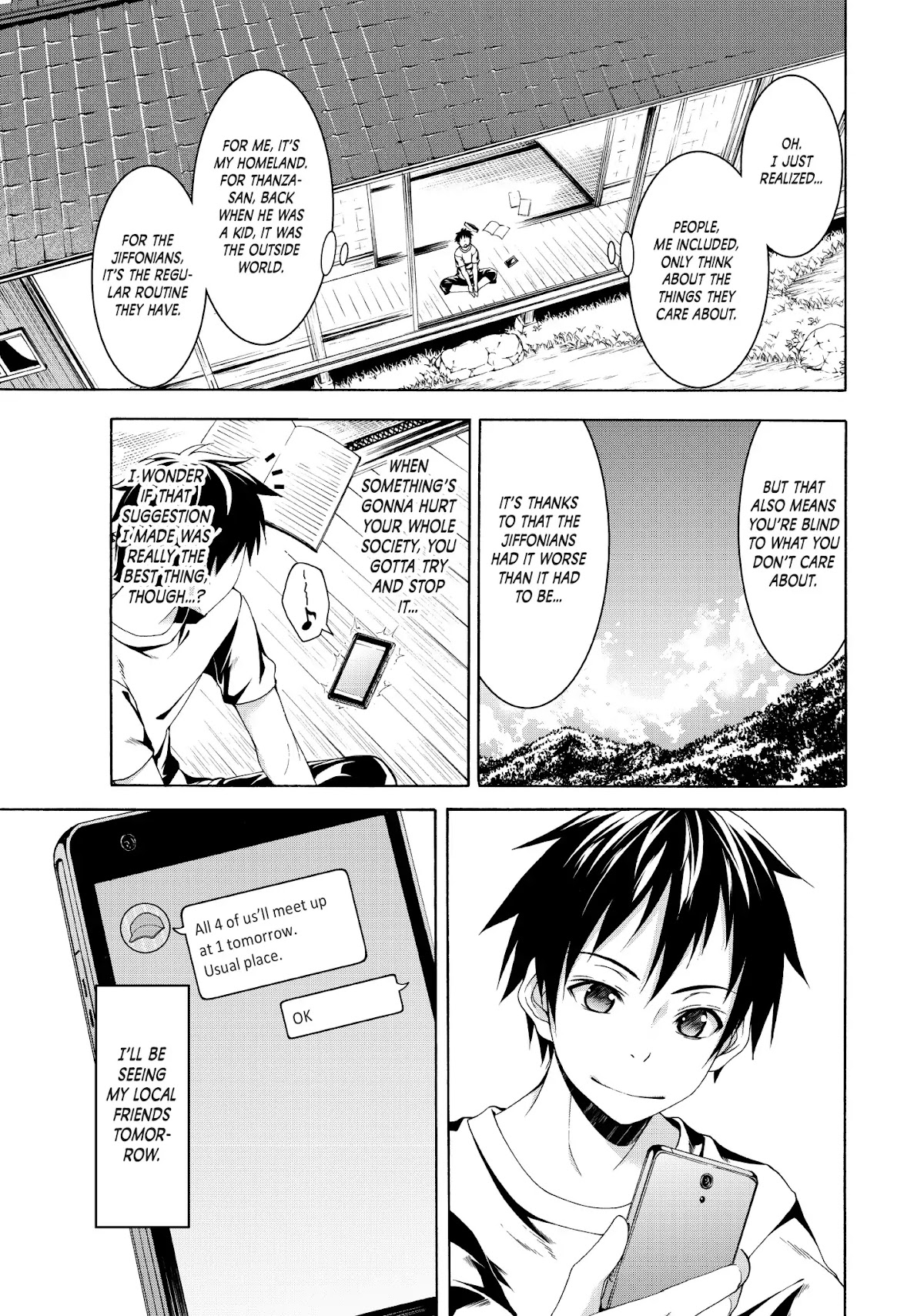 100-man no Inochi no Ue ni Ore wa Tatte Iru chapter 24 page 32