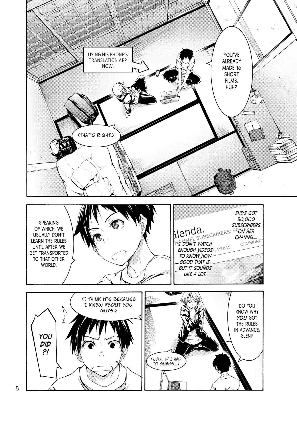 100-man no Inochi no Ue ni Ore wa Tatte Iru chapter 25 page 9