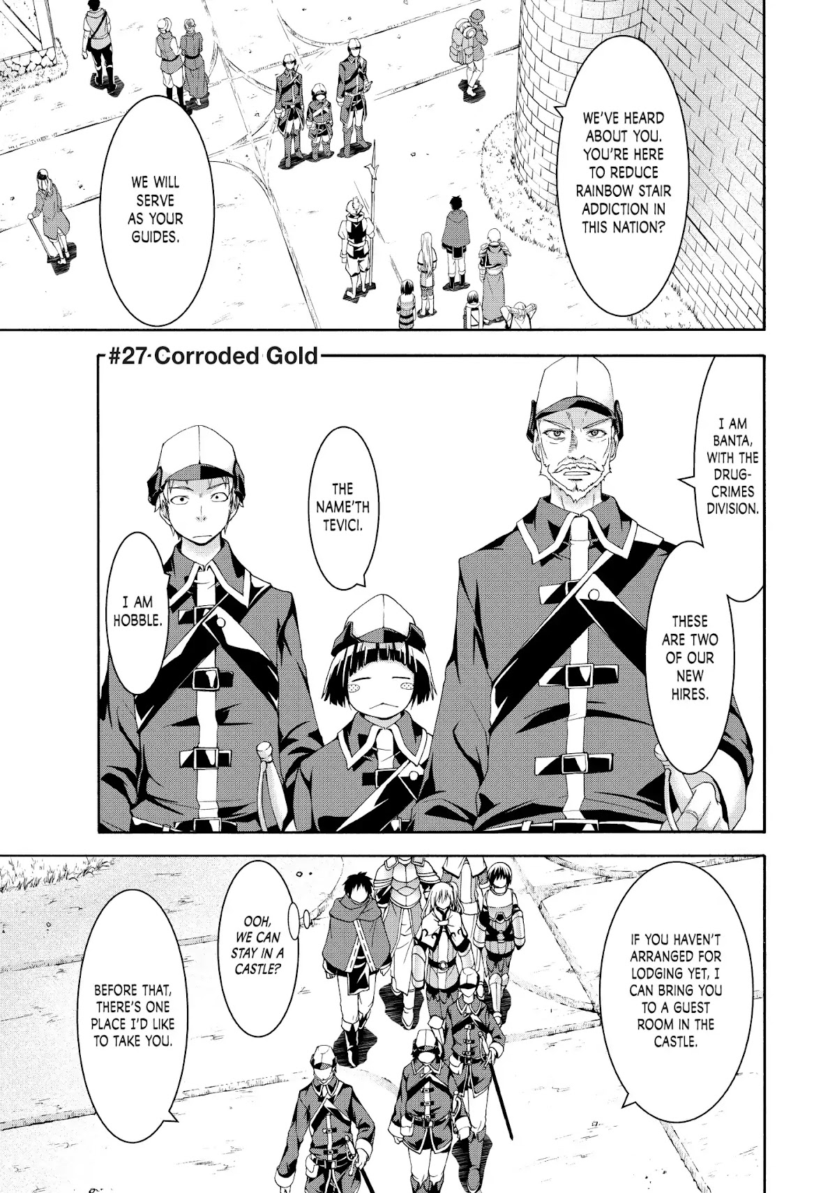 100-man no Inochi no Ue ni Ore wa Tatte Iru chapter 27 page 1