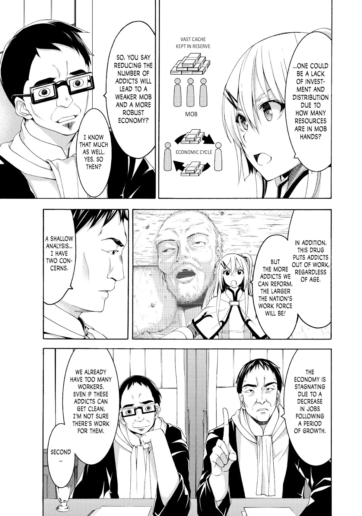 100-man no Inochi no Ue ni Ore wa Tatte Iru chapter 28 page 21