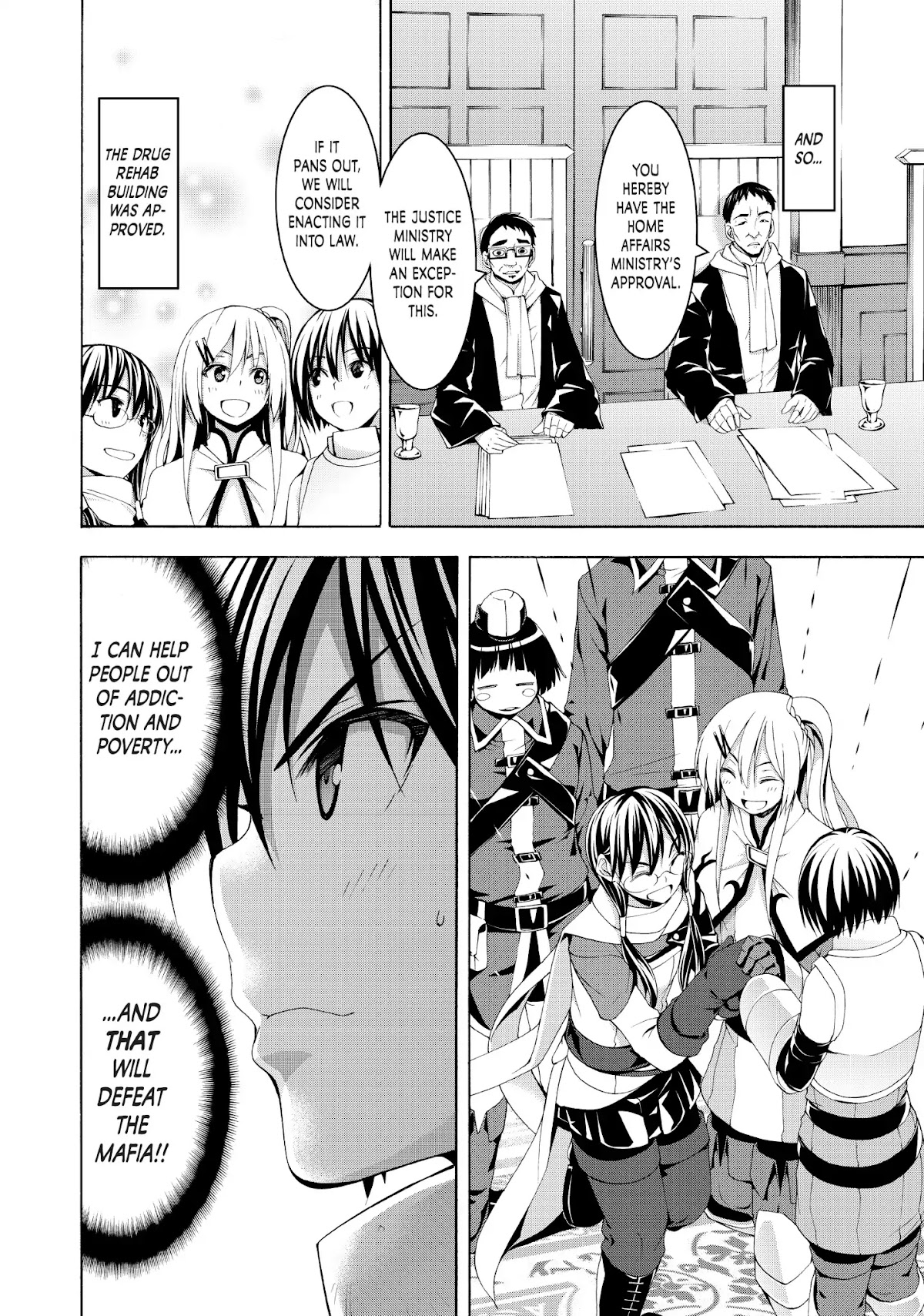 100-man no Inochi no Ue ni Ore wa Tatte Iru chapter 28 page 34