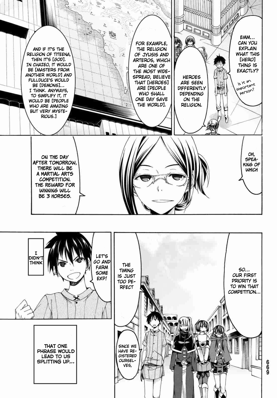 100-man no Inochi no Ue ni Ore wa Tatte Iru chapter 3.2 page 13