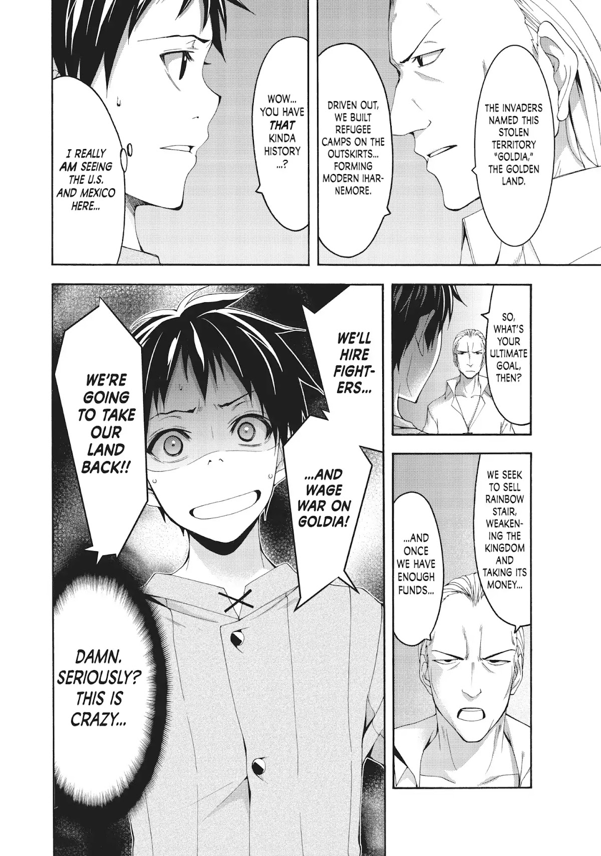 100-man no Inochi no Ue ni Ore wa Tatte Iru chapter 30 page 13