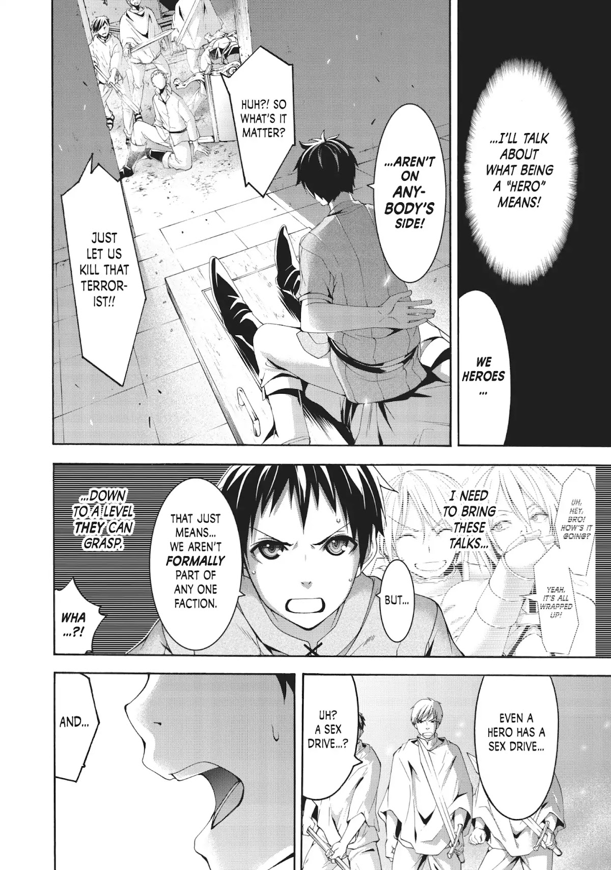 100-man no Inochi no Ue ni Ore wa Tatte Iru chapter 30 page 33