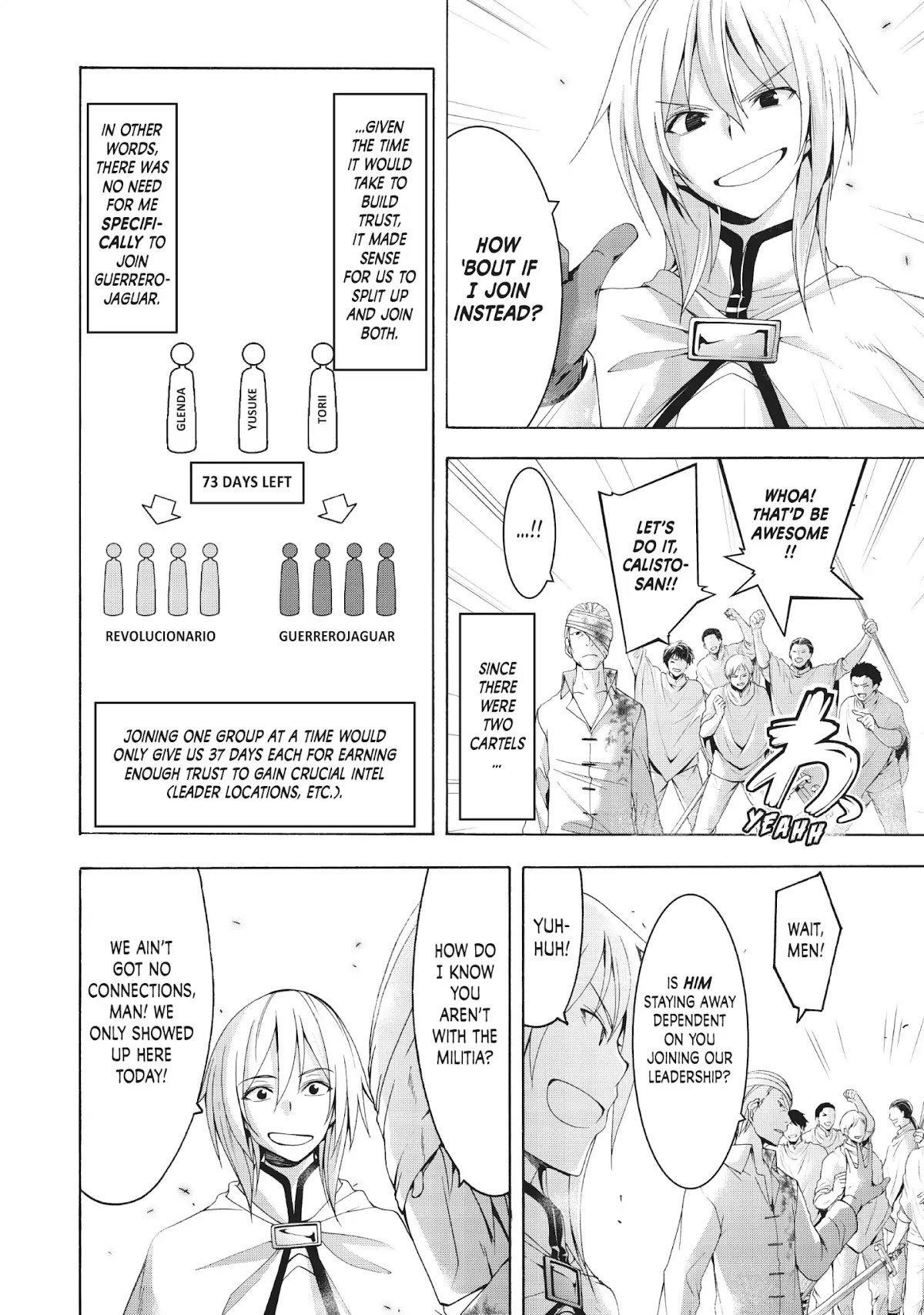 100-man no Inochi no Ue ni Ore wa Tatte Iru chapter 31 page 14