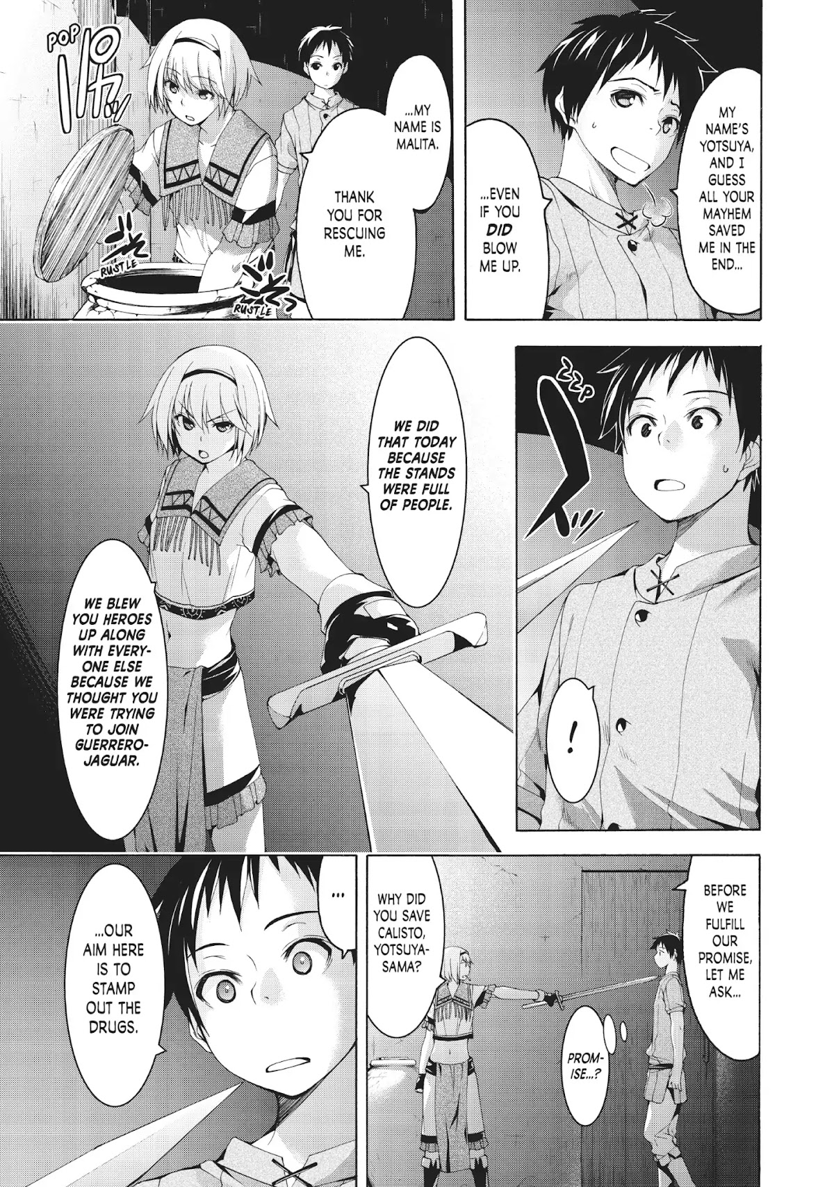 100-man no Inochi no Ue ni Ore wa Tatte Iru chapter 31 page 17