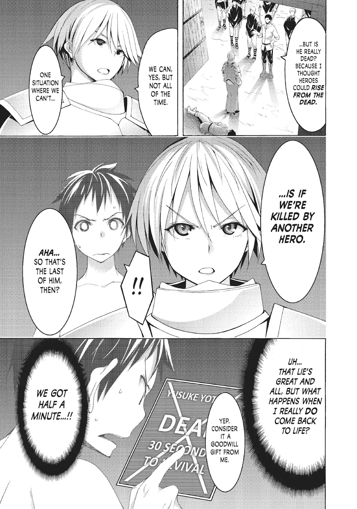 100-man no Inochi no Ue ni Ore wa Tatte Iru chapter 32 page 23