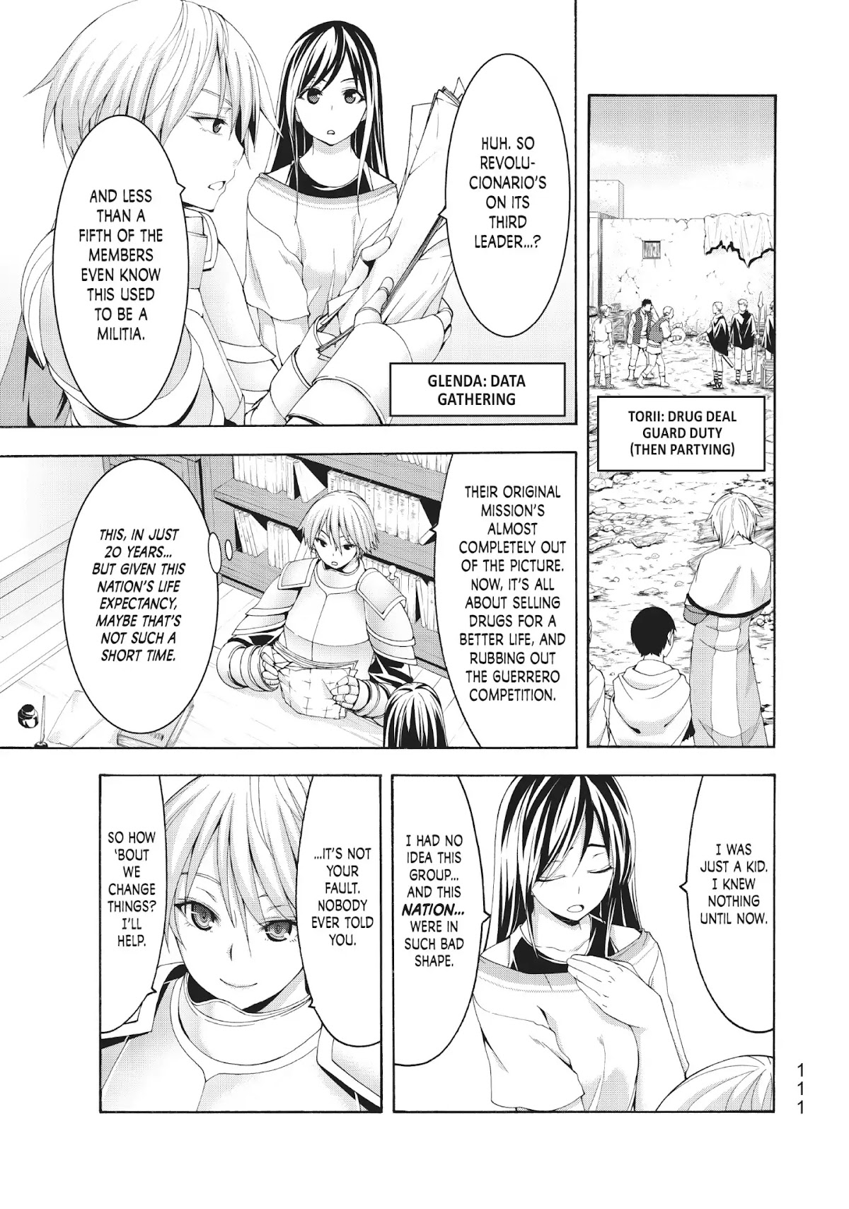 100-man no Inochi no Ue ni Ore wa Tatte Iru chapter 32 page 33