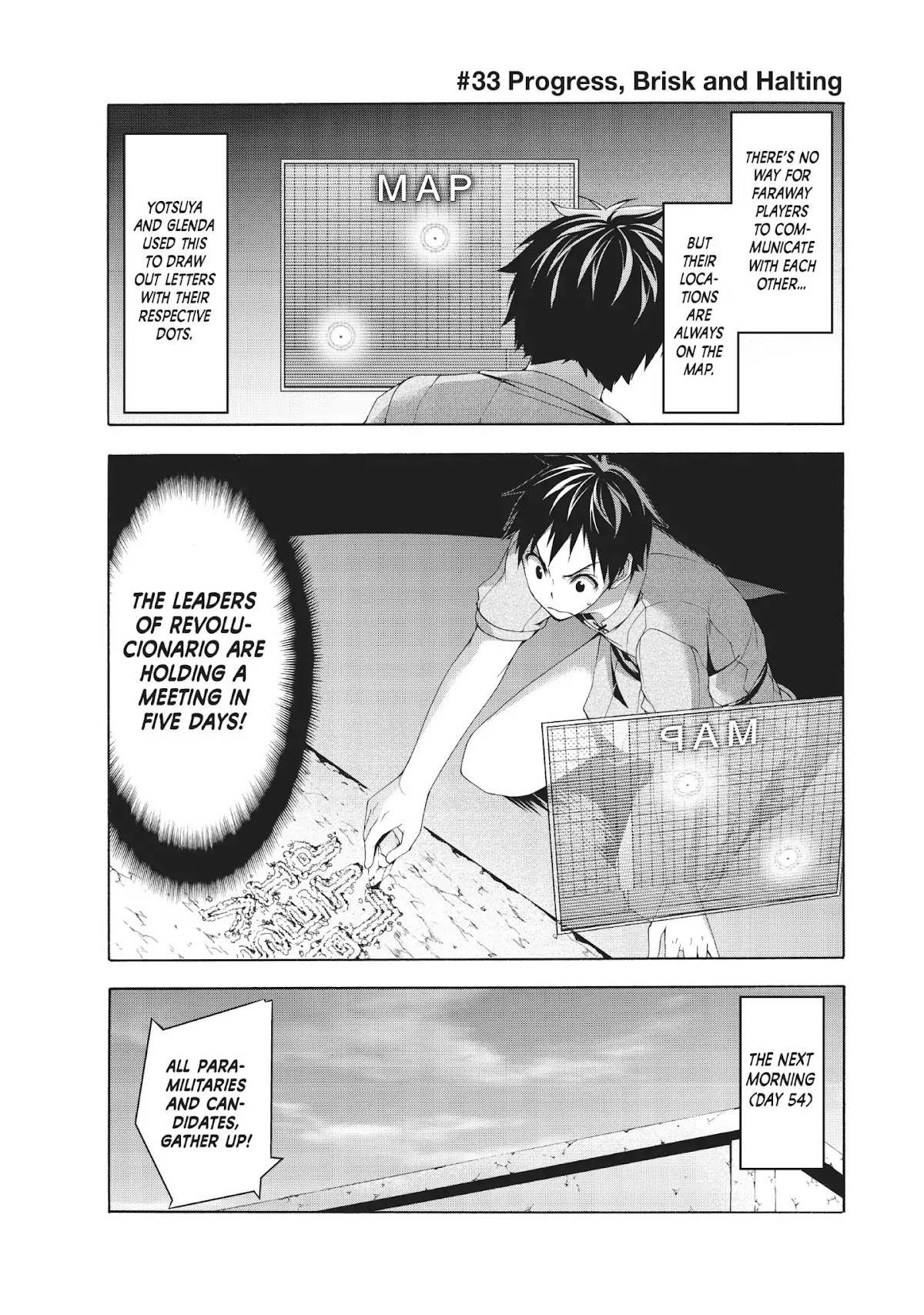 100-man no Inochi no Ue ni Ore wa Tatte Iru chapter 33 page 1