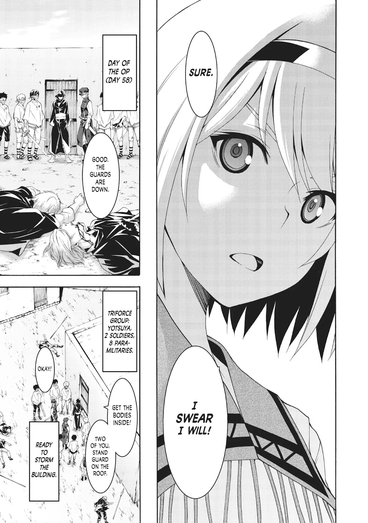 100-man no Inochi no Ue ni Ore wa Tatte Iru chapter 33 page 29