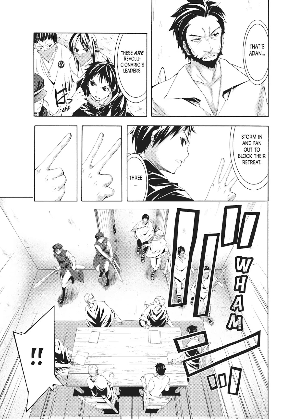 100-man no Inochi no Ue ni Ore wa Tatte Iru chapter 33 page 31