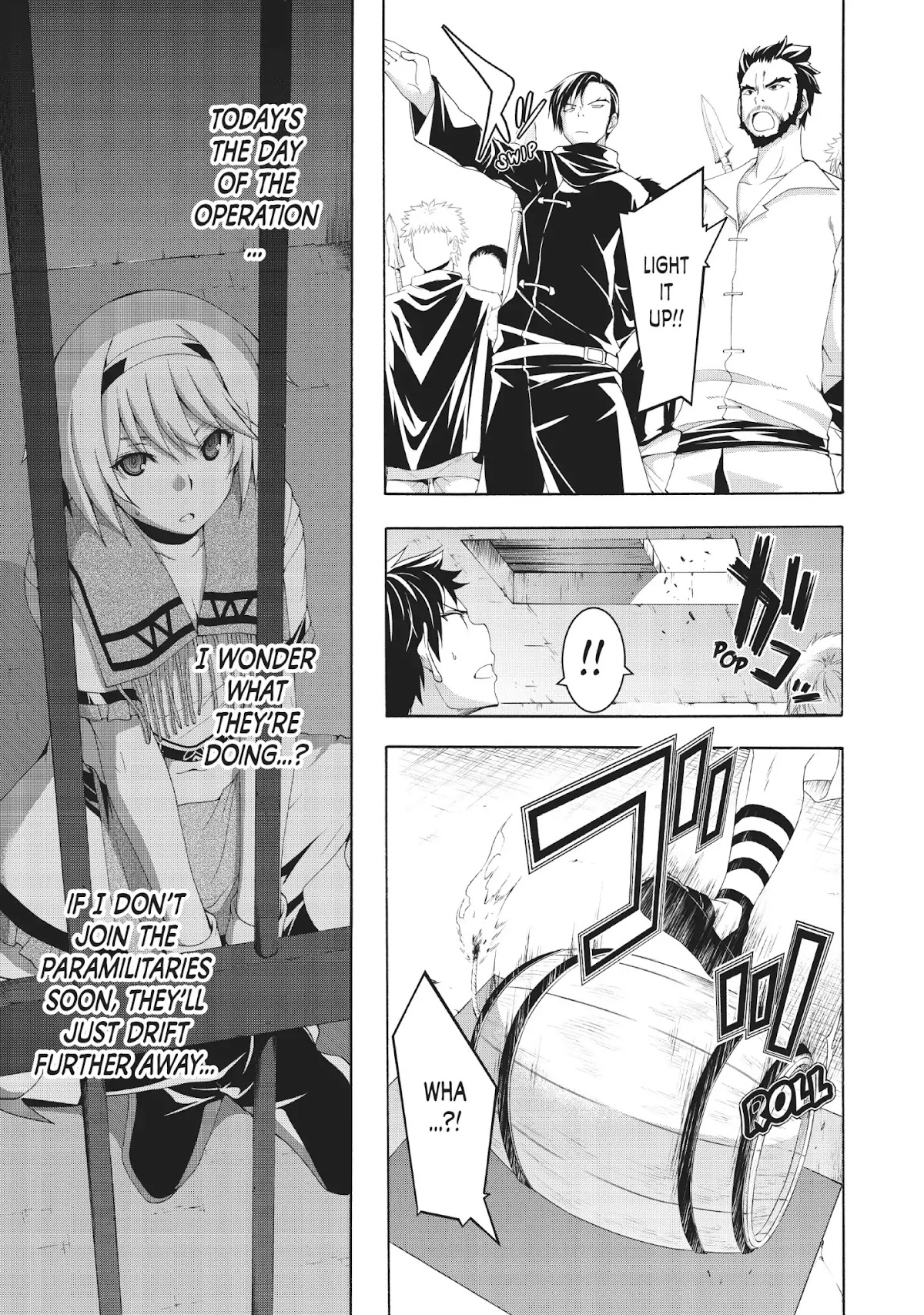 100-man no Inochi no Ue ni Ore wa Tatte Iru chapter 33 page 35