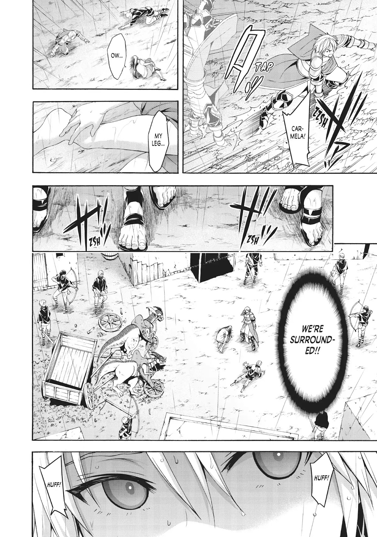 100-man no Inochi no Ue ni Ore wa Tatte Iru chapter 34 page 22