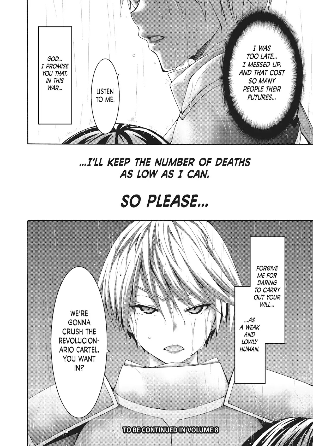 100-man no Inochi no Ue ni Ore wa Tatte Iru chapter 34 page 36