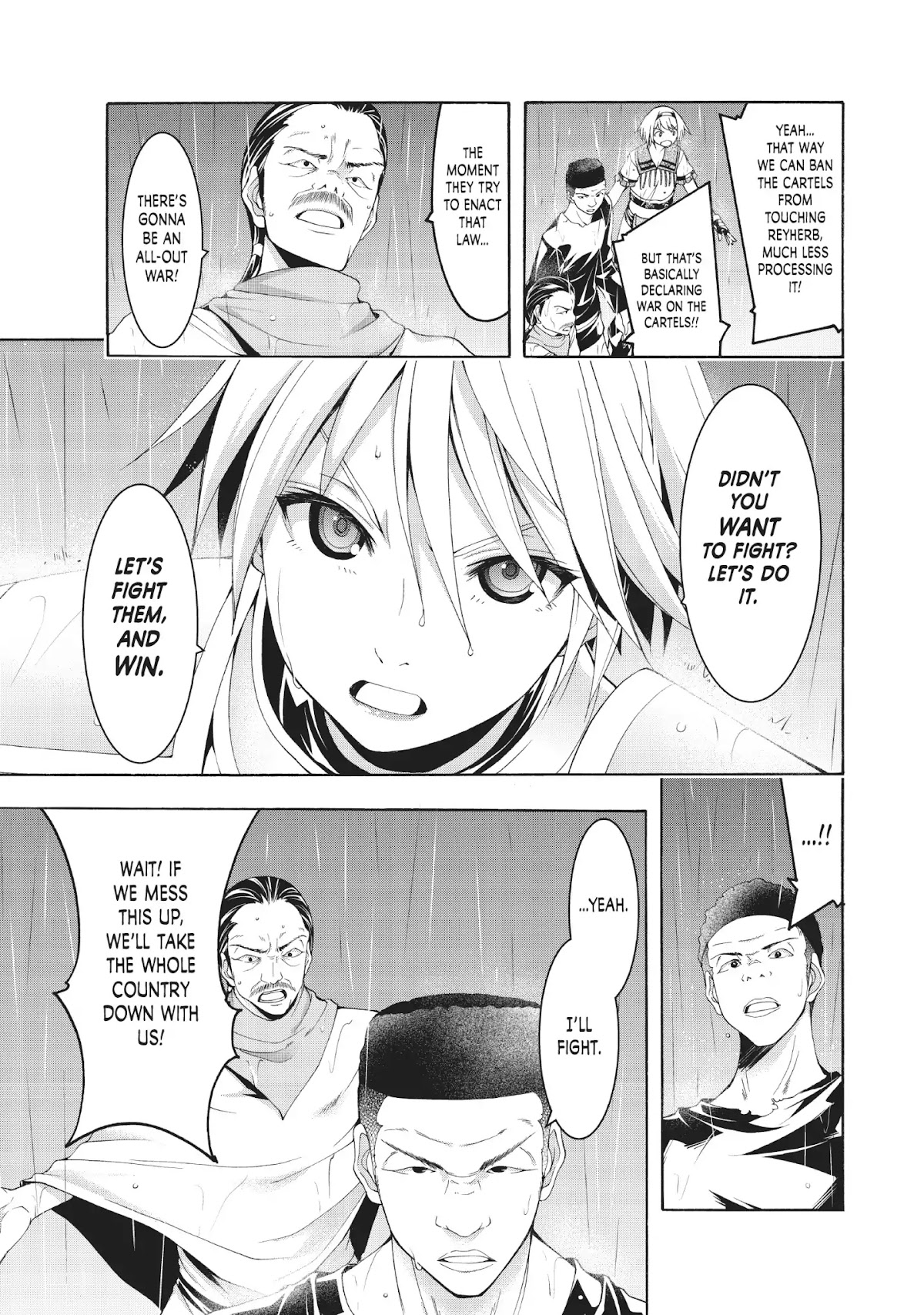 100-man no Inochi no Ue ni Ore wa Tatte Iru chapter 35 page 10