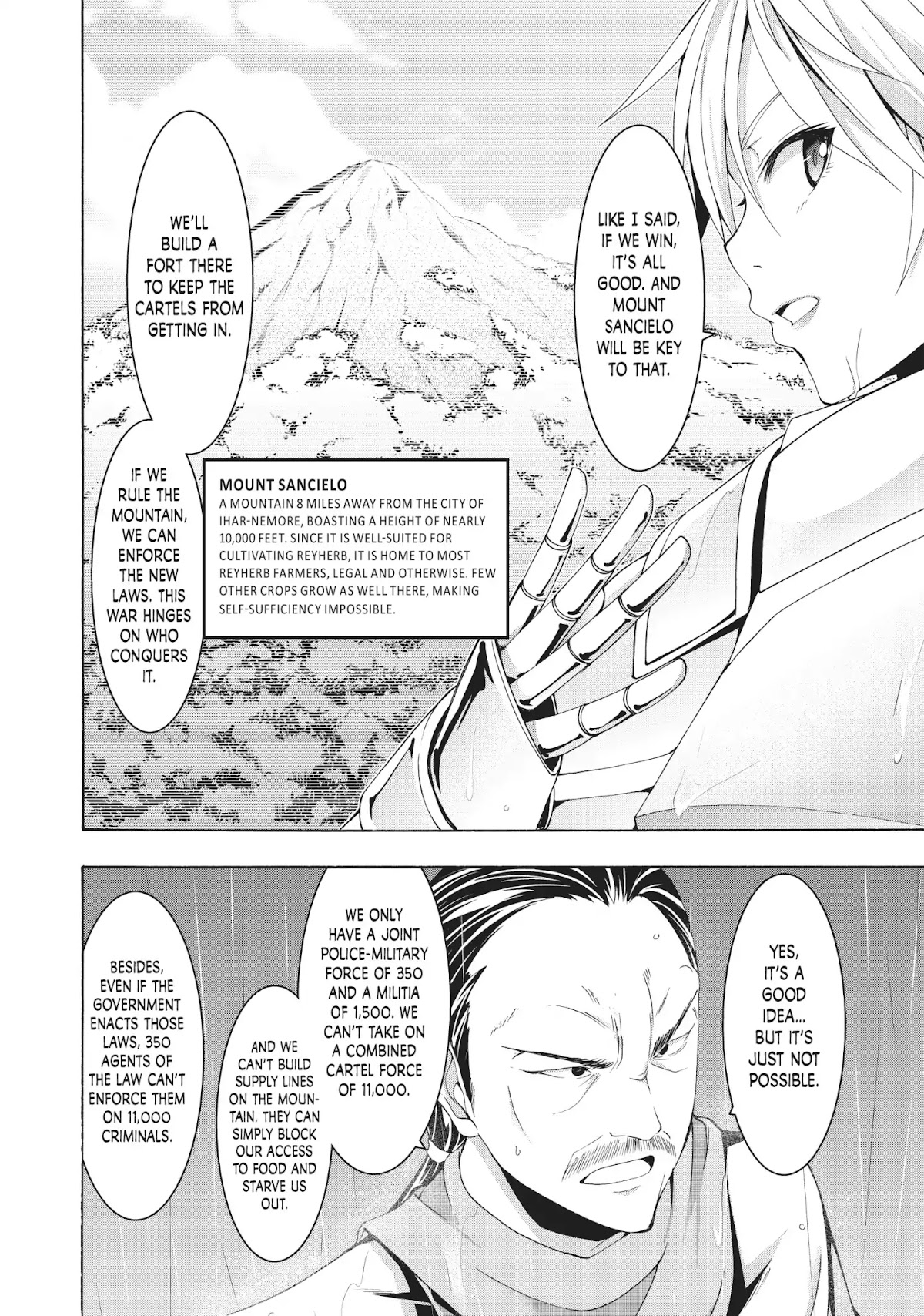 100-man no Inochi no Ue ni Ore wa Tatte Iru chapter 35 page 11