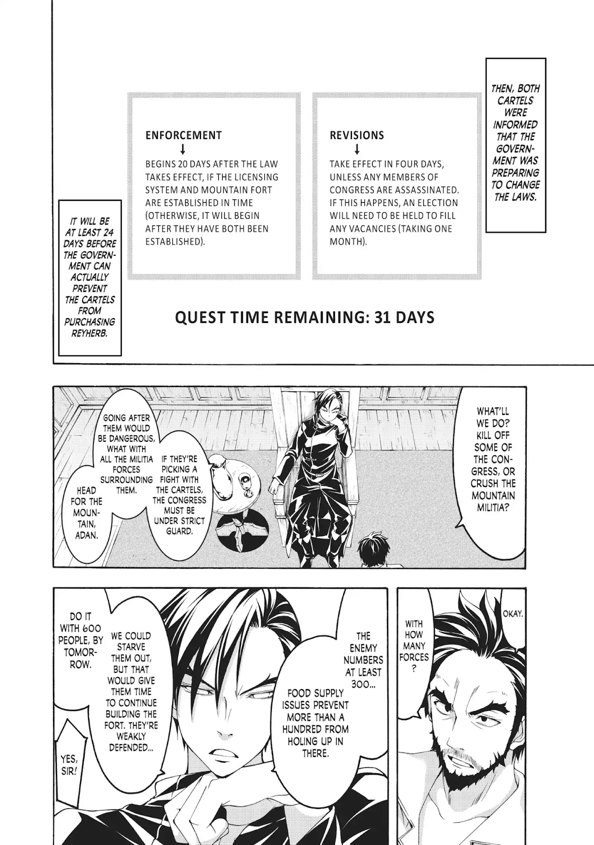 100-man no Inochi no Ue ni Ore wa Tatte Iru chapter 35 page 13