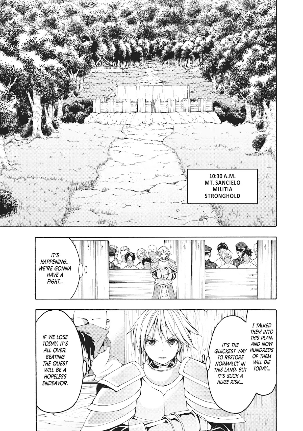 100-man no Inochi no Ue ni Ore wa Tatte Iru chapter 35 page 14