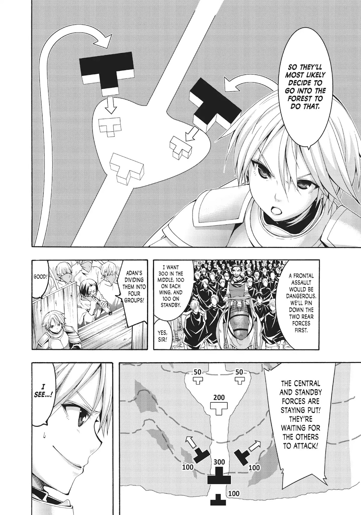 100-man no Inochi no Ue ni Ore wa Tatte Iru chapter 35 page 19