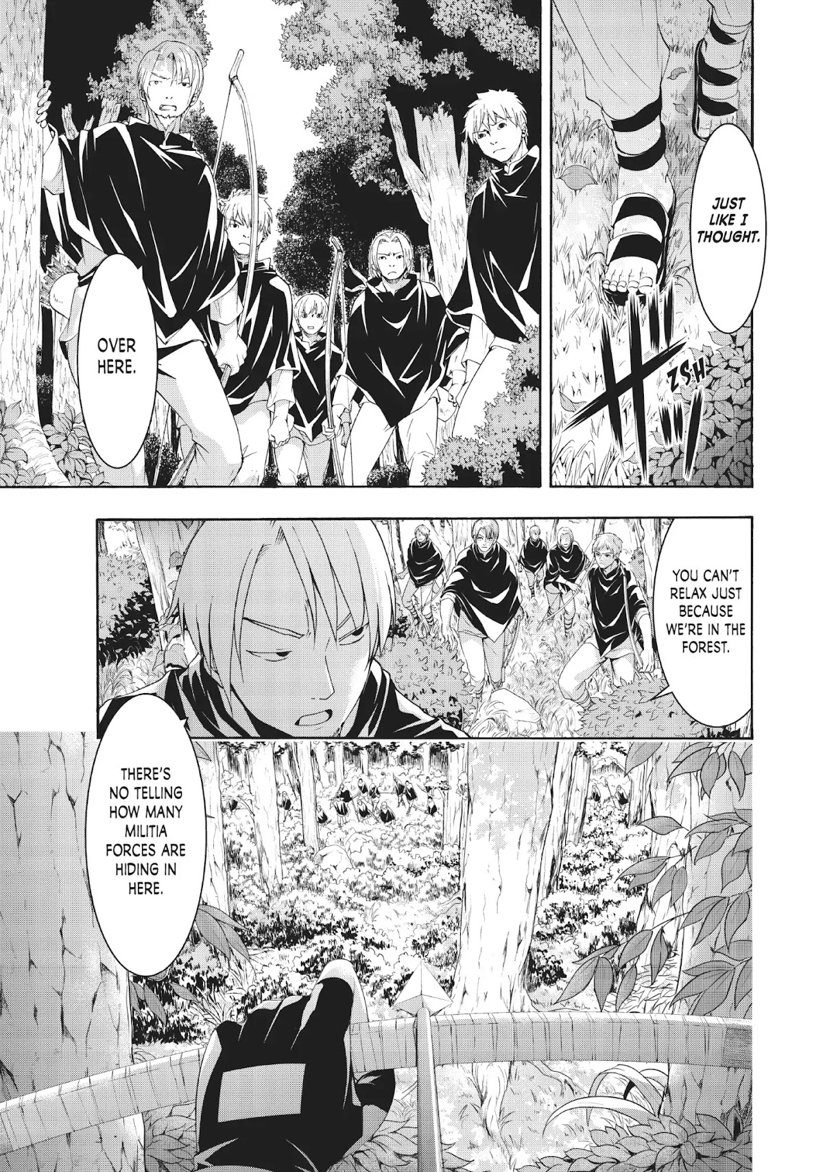 100-man no Inochi no Ue ni Ore wa Tatte Iru chapter 35 page 20