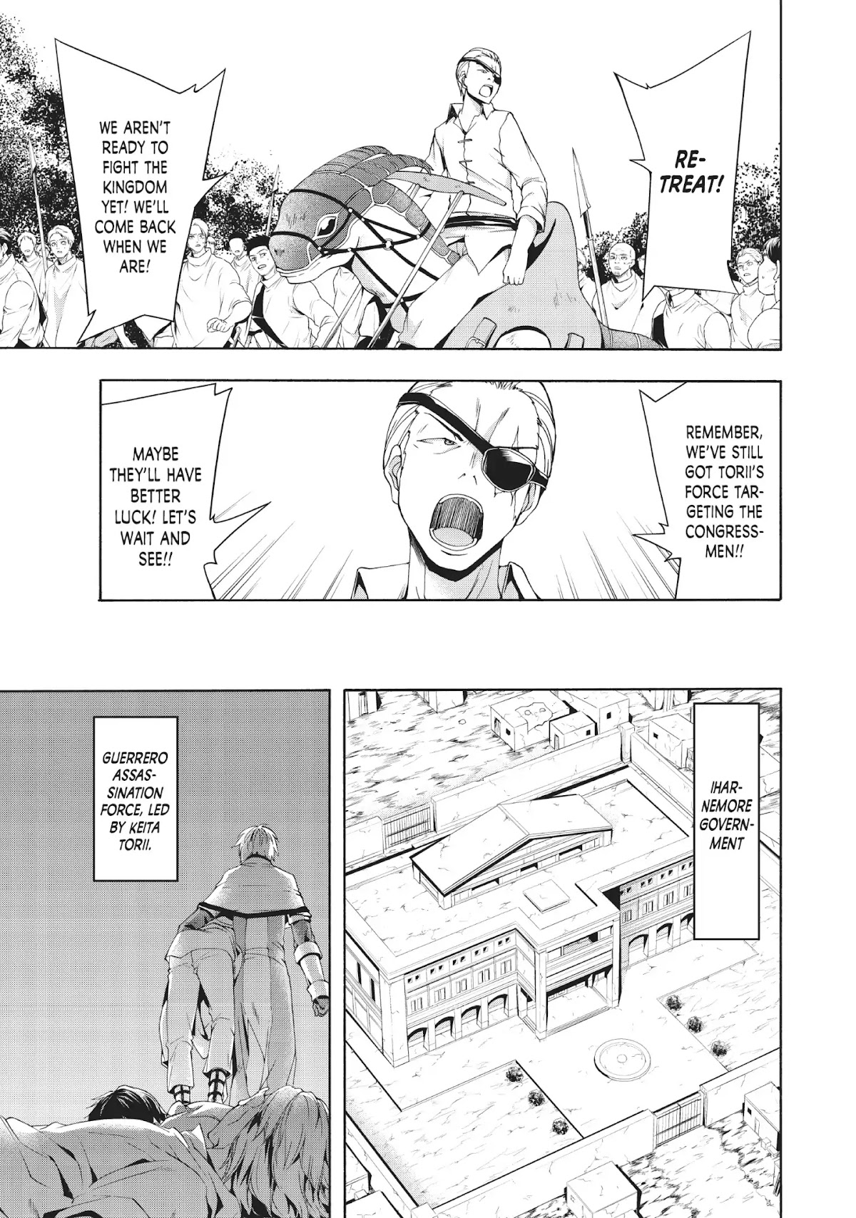 100-man no Inochi no Ue ni Ore wa Tatte Iru chapter 36 page 16