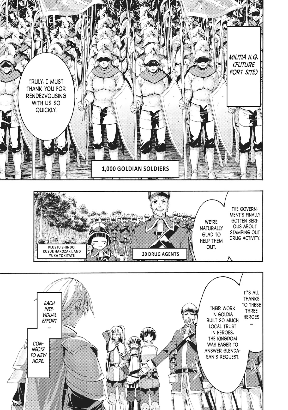 100-man no Inochi no Ue ni Ore wa Tatte Iru chapter 36 page 18