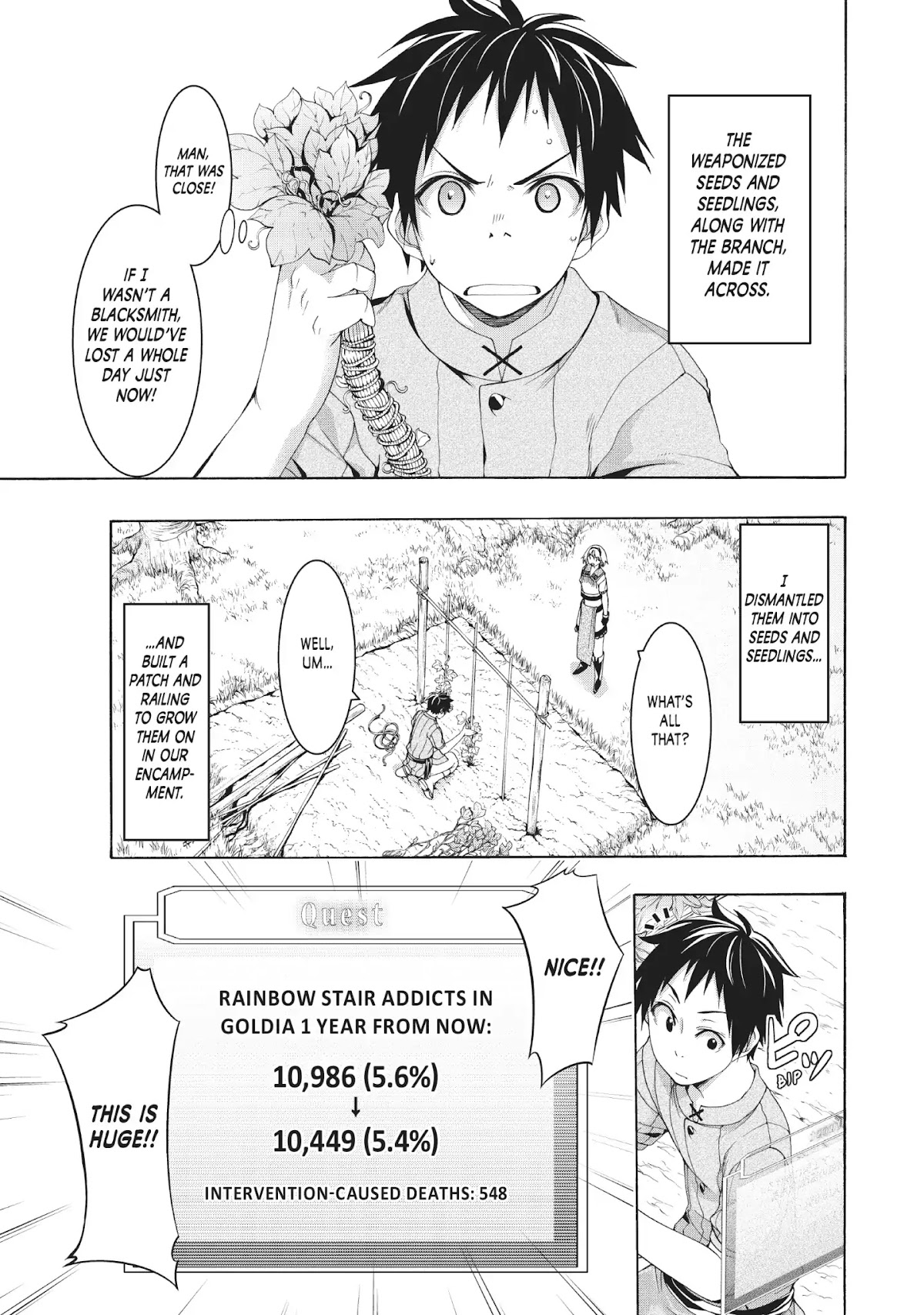 100-man no Inochi no Ue ni Ore wa Tatte Iru chapter 37 page 13