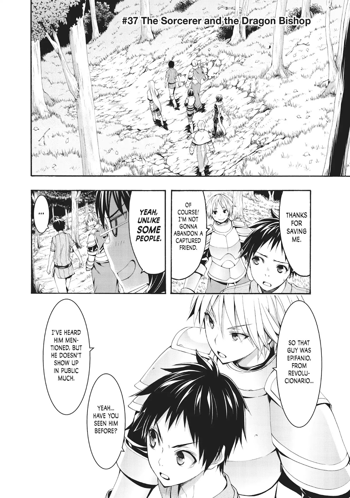 100-man no Inochi no Ue ni Ore wa Tatte Iru chapter 37 page 2