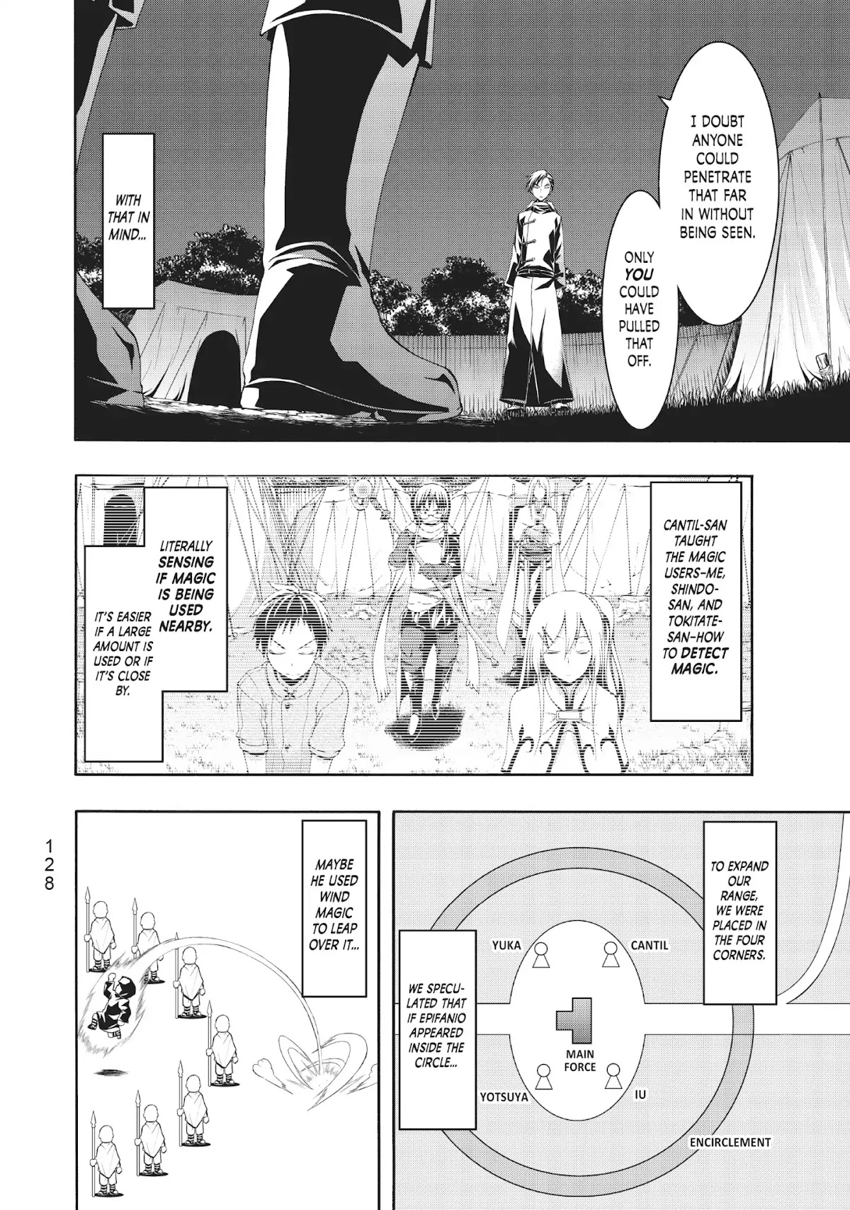 100-man no Inochi no Ue ni Ore wa Tatte Iru chapter 38 page 12