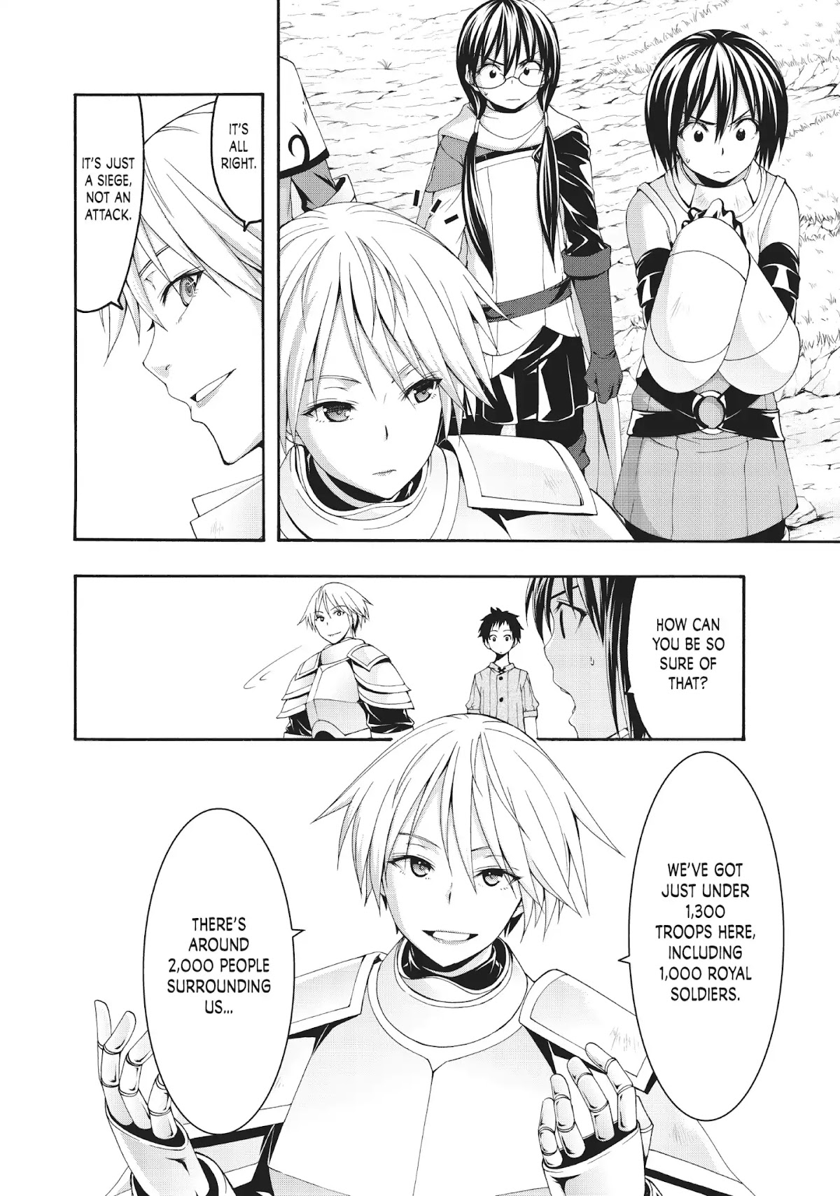 100-man no Inochi no Ue ni Ore wa Tatte Iru chapter 38 page 2