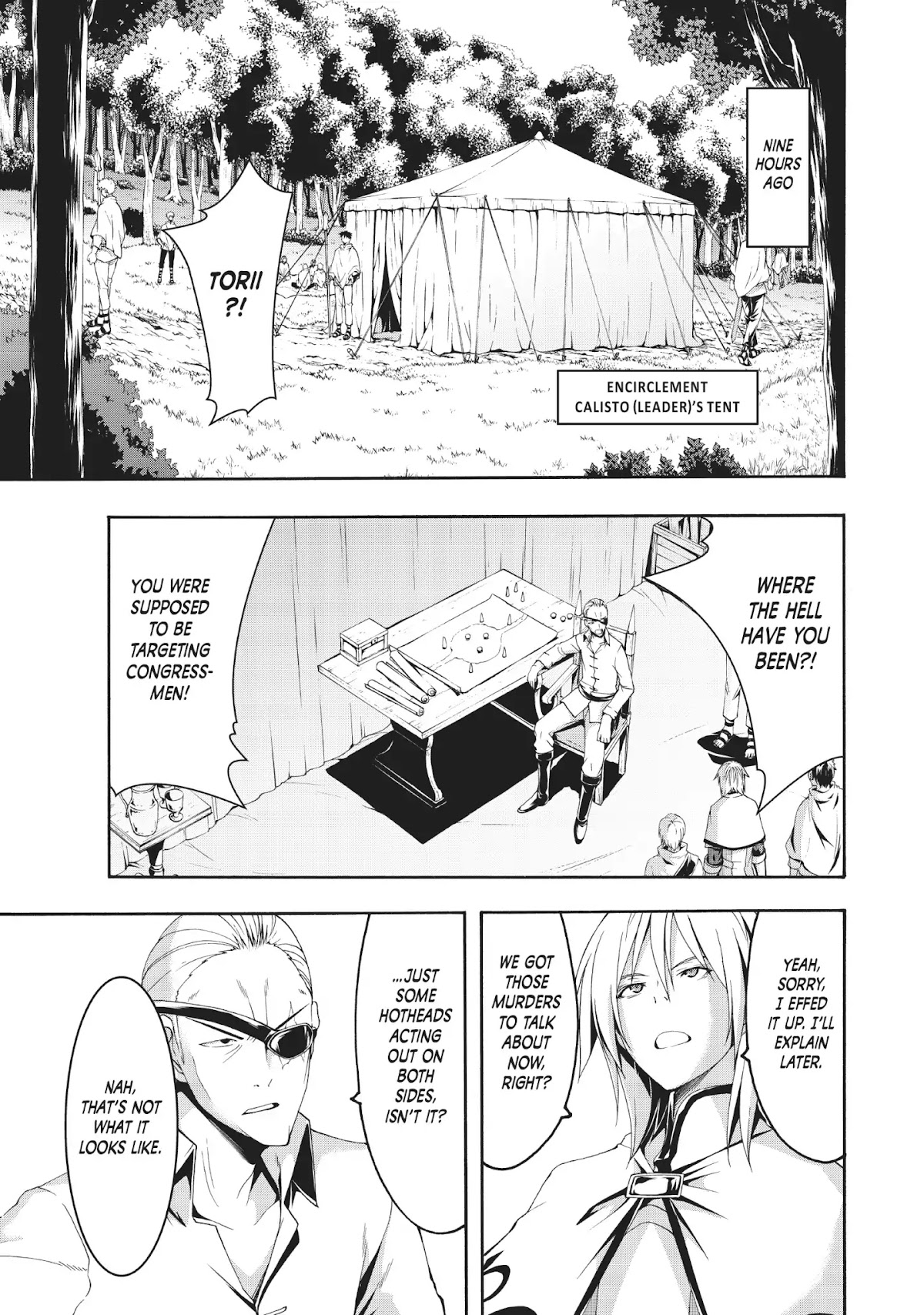 100-man no Inochi no Ue ni Ore wa Tatte Iru chapter 38 page 25