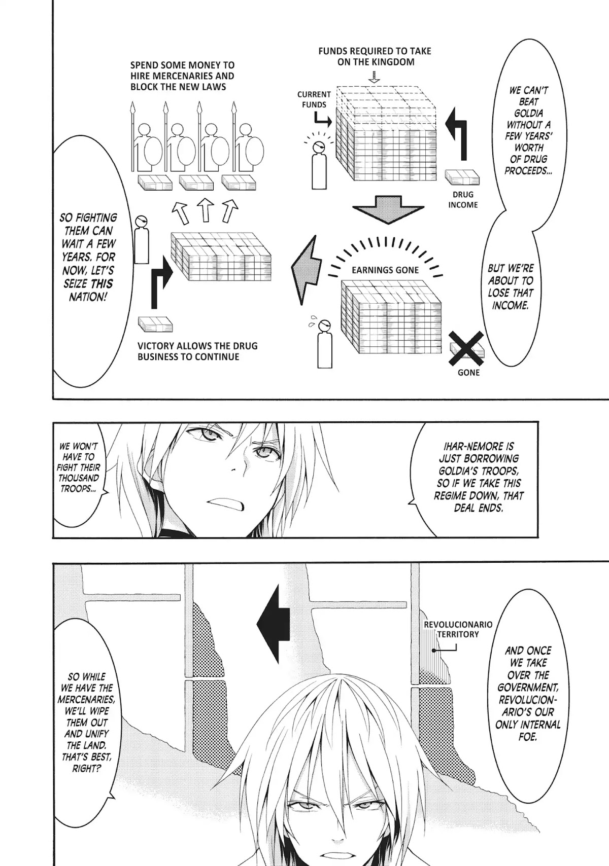 100-man no Inochi no Ue ni Ore wa Tatte Iru chapter 38 page 28